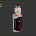 Cigarette Filter Realistic 3d model