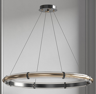 Modern Chandelier Simple Chandelier 3d model