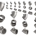 Plumbing Pipe Fittings Including Elbows Couplings Tees And Connectors For Industrial And Residential Plumbing Systems
