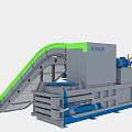 Lianyun Wisdom Industrial Mechanical Equipment With Blue Motor And Metal Structure