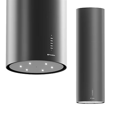 Modern BALMU Kitchen Range Hood Appliance With LED Lights And Sleek Design 3d model