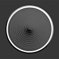 Commercial Equipment Featuring Metal Spiral Structure With White Base Industrial Design And Shiny Surface