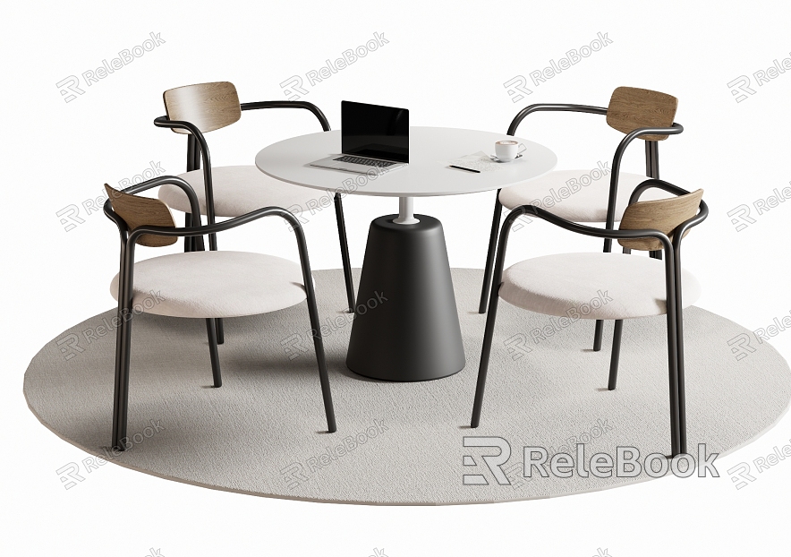 Leisure Table and Chair Negotiation Table and Chair Dining Table and Chair model