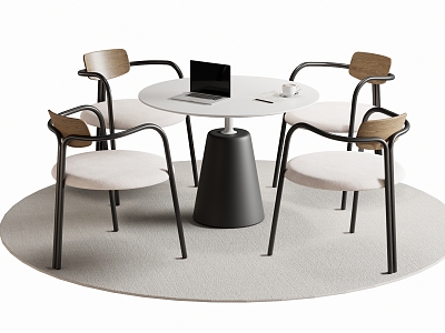 Leisure Table and Chair Negotiation Table and Chair Dining Table and Chair model