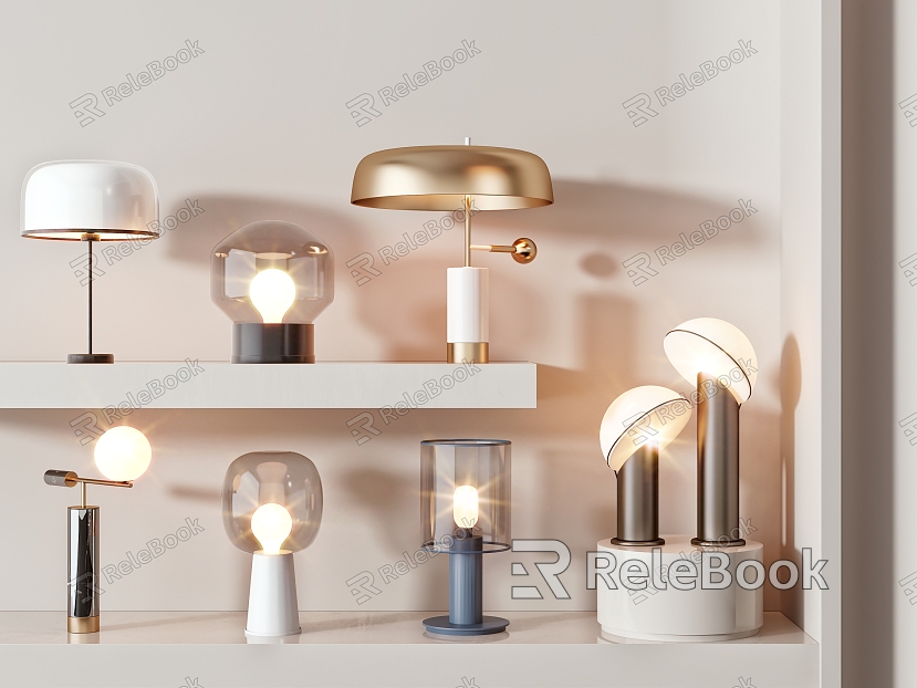 Modern table lamp model