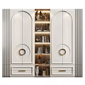Modern White Double Door Wardrobe With Lit Storage Shelves And Gold Accents