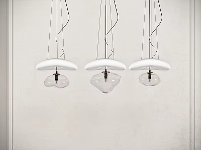 Small chandelier decorative small chandelier acrylic chandelier bedside chandelier bar table chandelier 3d model