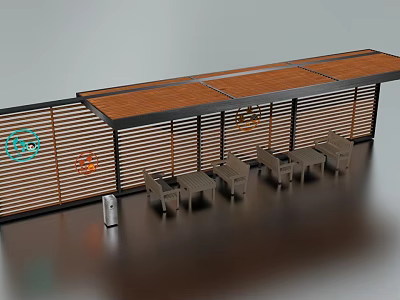 Rest Pavilion 3d model