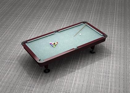 Billiard table 3d model