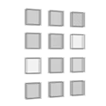 Various Textured Wall Panels With Decorative Patterns And Modern Design Styles For Home