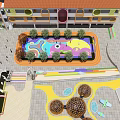 Modern Kindergarten Architecture School Architecture Landscape Campus Landscape Primary and Secondary School Architecture Primary School Architecture Teaching Building Education Building 3d model