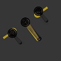 Various Chrome Faucet Styles With Classic Knob And Modern Handle Designs