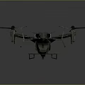 Military Combat Aircraft Weapon With Twin Propellers Sturdy Armored Body And Streamlined Design