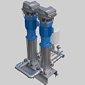 Agricultural Irrigation Deep Well Pumps With Stainless Steel Construction And Water Storage Tank