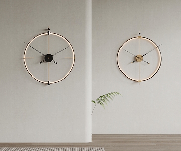 Hanging Watch 3d model