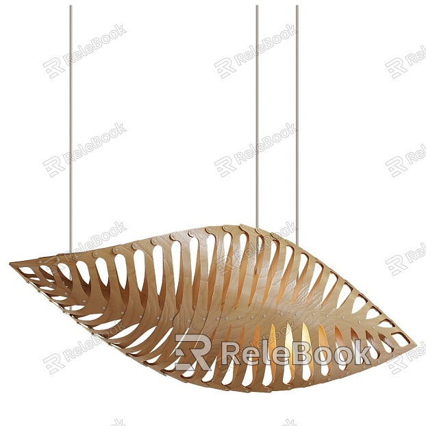 NAVICULA leaves chandelier 18 model