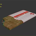 Open Paper Wrapped Bacon Slices With Red Color And Fresh Texture