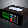 BrightStar Delta Device With Green Display Colorful Buttons And Wooden Panel