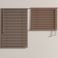 New Chinese-style Venetian Blinds Roller Blinds 3d model