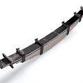 Industrial Metal Mechanical Structure With Segmented Plates And Connecting Brackets