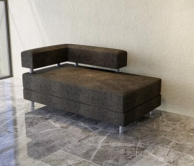 Modern chaise longues Eichholtz modern chaise longues chaise longues beauty cloth imperial concubine sofa chair imperial concubine sofa 3d model