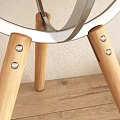Modern Round Side Tables In Living Room With Decorations