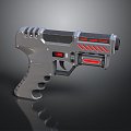 pistol semi-automatic pistol automatic pistol modern weapon hot weapon hot weapon gun military 3d model