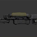 Black And Yellow Tactical Gear Bag With Handle Tripod And Small Case For Daily Use