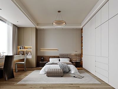 Modern Style Home Bedroom model