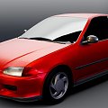 Honda Civic EG6 3d model