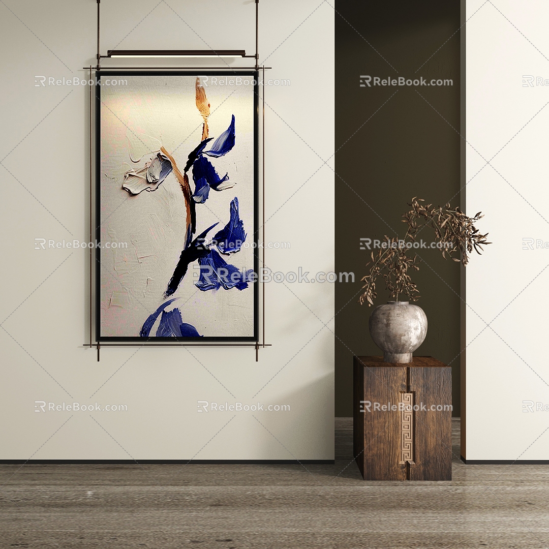 New Chinese Decorative Painting model