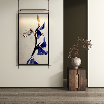 New Chinese Decorative Painting 3d model