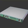 High Performance White Network Switch With Multiple Ethernet Ports For Home Office Network Setup