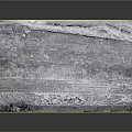 Detailed 3D Terrain Model With Undulated Surface Texture Mountainous Regions And Flat Areas