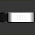ZEN BUDDY White Neckband Entertainment Device With Audio Relaxation And Portable Design Features