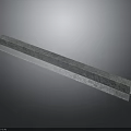 Long Smooth Metal Bar Component For Industrial Equipment With Reflective Finish