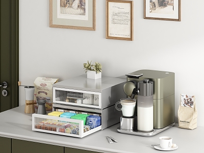 Coffee Machine Storage Rack Coffee Capsule Coffee model