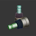 High Quality Hardware Tools Metal Ball Joints Shiny Surface Precision Engineered Industrial Parts