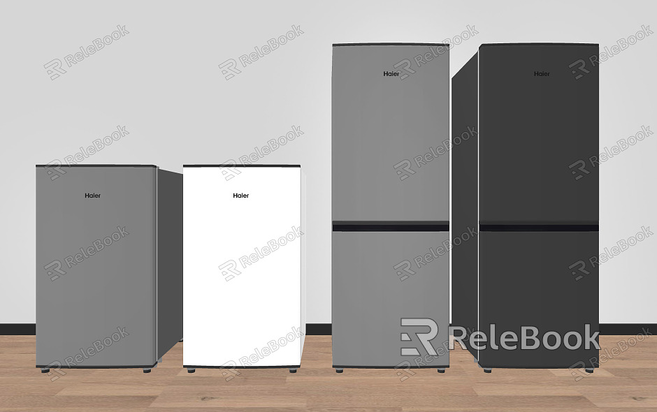 Modern Refrigerator Fridge Freezer model