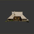 Farmhouse Holiday House Holiday House Rural Villa Idyllic Villa Rural House Idyllic Idyllic Landscape 3d model