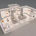 Stylish Shoe Store Exterior Featuring Glass Windows Bright Lighting And Interior Shoe Displays