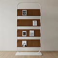 Bookshelf Storage Rack 3d model