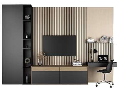 Furniture composition 3d model