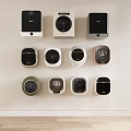Modern Washing Machines With Various Stylish Designs And Colors For Home Use
