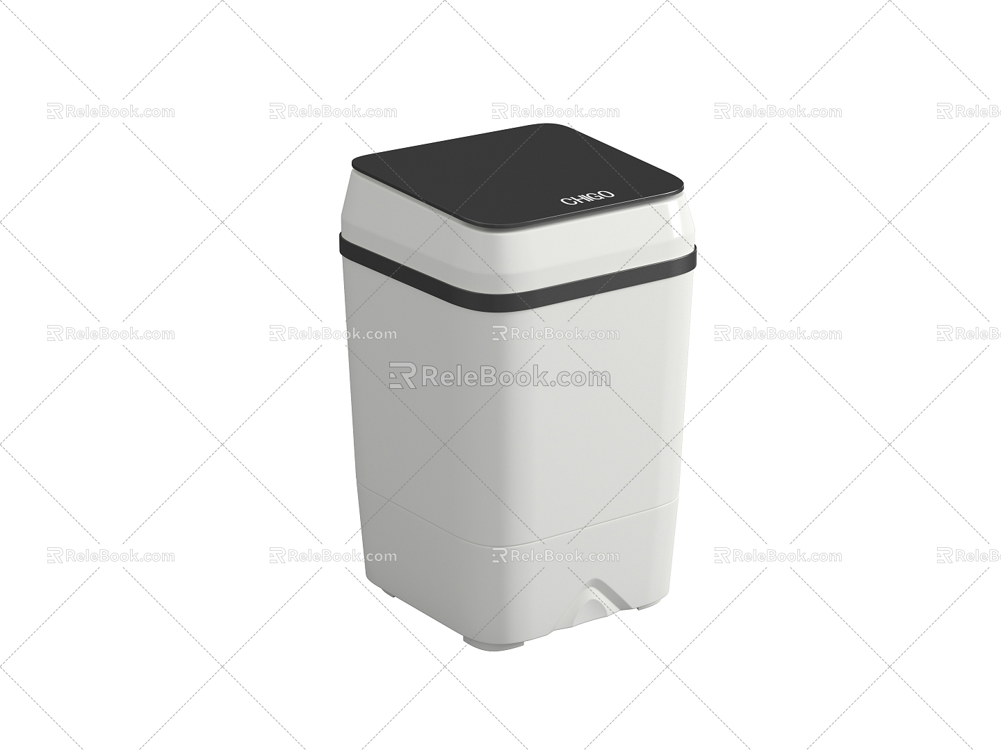 Modern Washing Machine Small Washing Machine 3d model