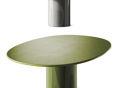 Minotti Dining Table Marble Dining Table 3d model