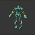 Robot Assistant Small Robot Butler Robot Butler Figure Game Figure 3d model