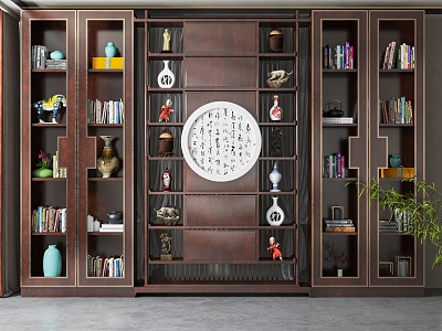 New Chinese Bookcase model