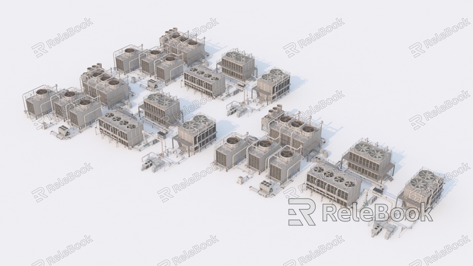 Cooling tower group model