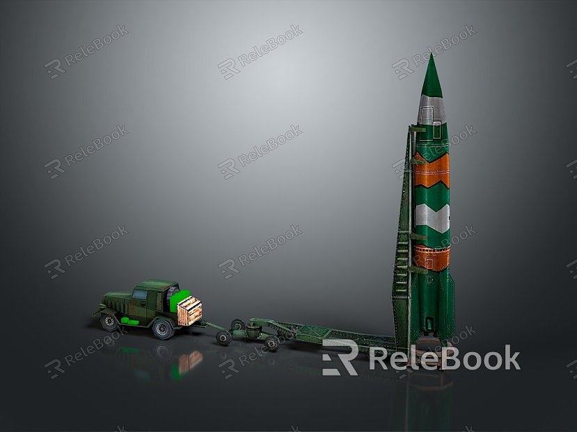 missile vehicle anti-aircraft missile vehicle cruise missile vehicle anti-tank missile vehicle military vehicle military vehicle transportation model